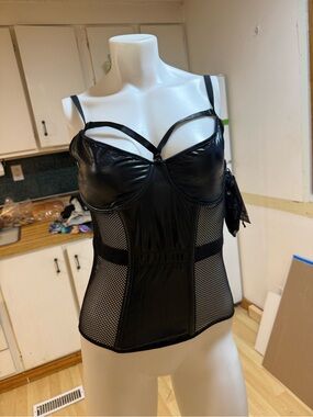 Darque by Coquette  Goth Corset Bustier